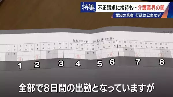 「勤務実態ない98歳の“相談役”に月48万円の給与 高級温泉の接待や介護報酬の不正請求も 介護業界の“闇”」の画像