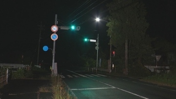 横断歩道を渡っていた男性(84)が車にはねられ死亡　岐阜・恵那市