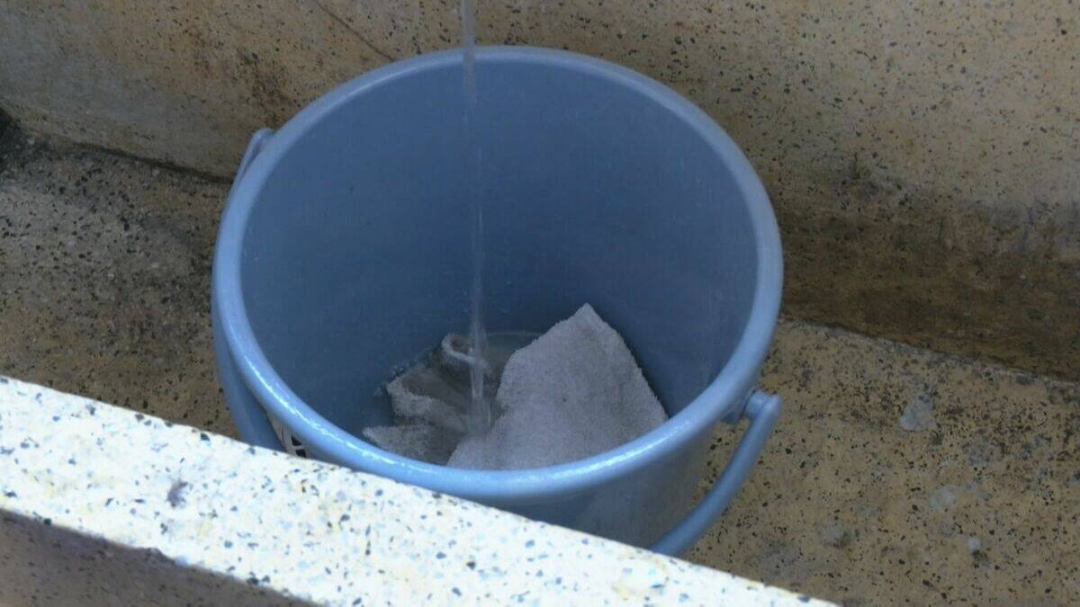 カラカラ天気いつまで…小学校で節水対策 給食は“盛り合わせ”で食器を減らす 水の使用量“2割減”でも｢通常の給食出せない心配も｣ 愛知･田原市