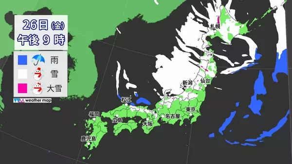 「大雪のピークはいつ？冬が本気をだしてきた！クリスマス後だけじゃなく1月4日頃にも再び“強い寒気”が 帰省･Uターンは交通の乱れに注意【年末年始の天気】」の画像