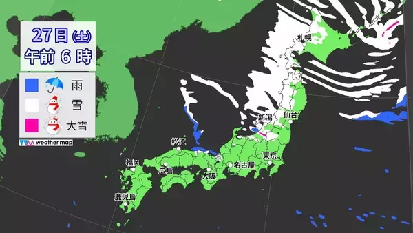 「大雪のピークはいつ？冬が本気をだしてきた！クリスマス後だけじゃなく1月4日頃にも再び“強い寒気”が 帰省･Uターンは交通の乱れに注意【年末年始の天気】」の画像