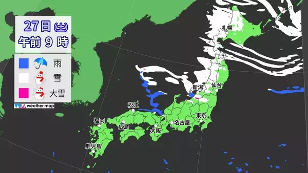 「大雪のピークはいつ？冬が本気をだしてきた！クリスマス後だけじゃなく1月4日頃にも再び“強い寒気”が 帰省･Uターンは交通の乱れに注意【年末年始の天気】」の画像
