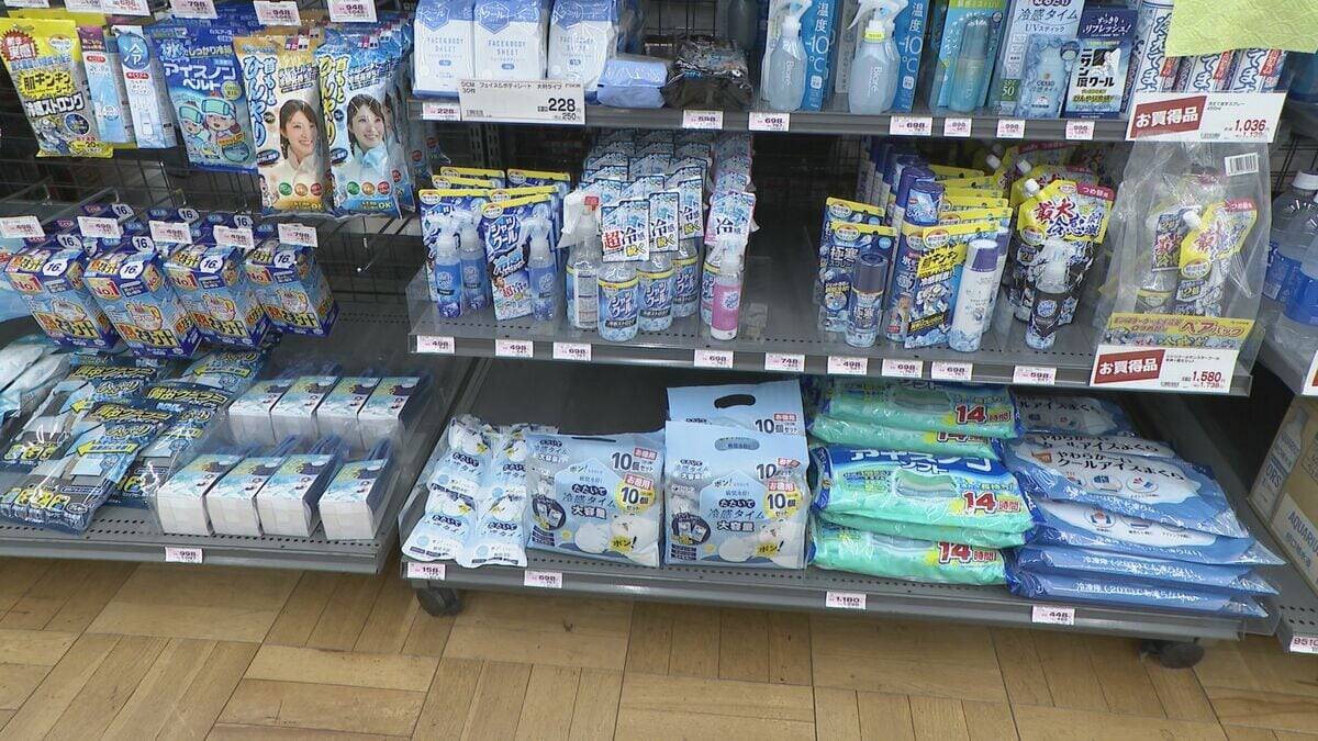 防災グッズも暑さ対策“ひんやりアイテム”が人気…たたいて冷却するものや熊本地震後に売り上げが3倍になった冷感ボディシートなど