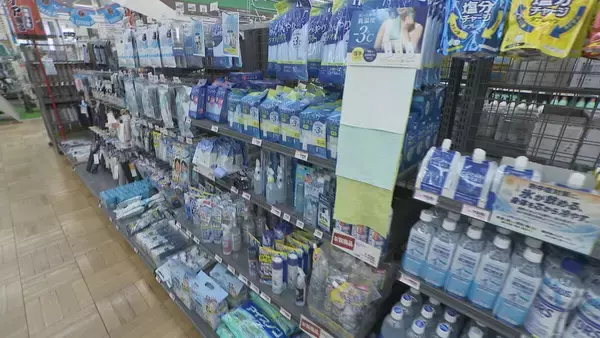 「防災グッズも暑さ対策“ひんやりアイテム”が人気…たたいて冷却するものや熊本地震後に売り上げが3倍になった冷感ボディシートなど」の画像