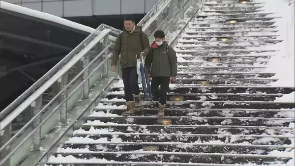 「【大雪情報】東海地方各地で大雪　岐阜市で１１センチ　名古屋で１センチの積雪　新幹線も遅れが発生」の画像
