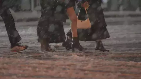 「【大雪情報】東海地方各地で大雪　岐阜市で１１センチ　名古屋で１センチの積雪　新幹線も遅れが発生」の画像