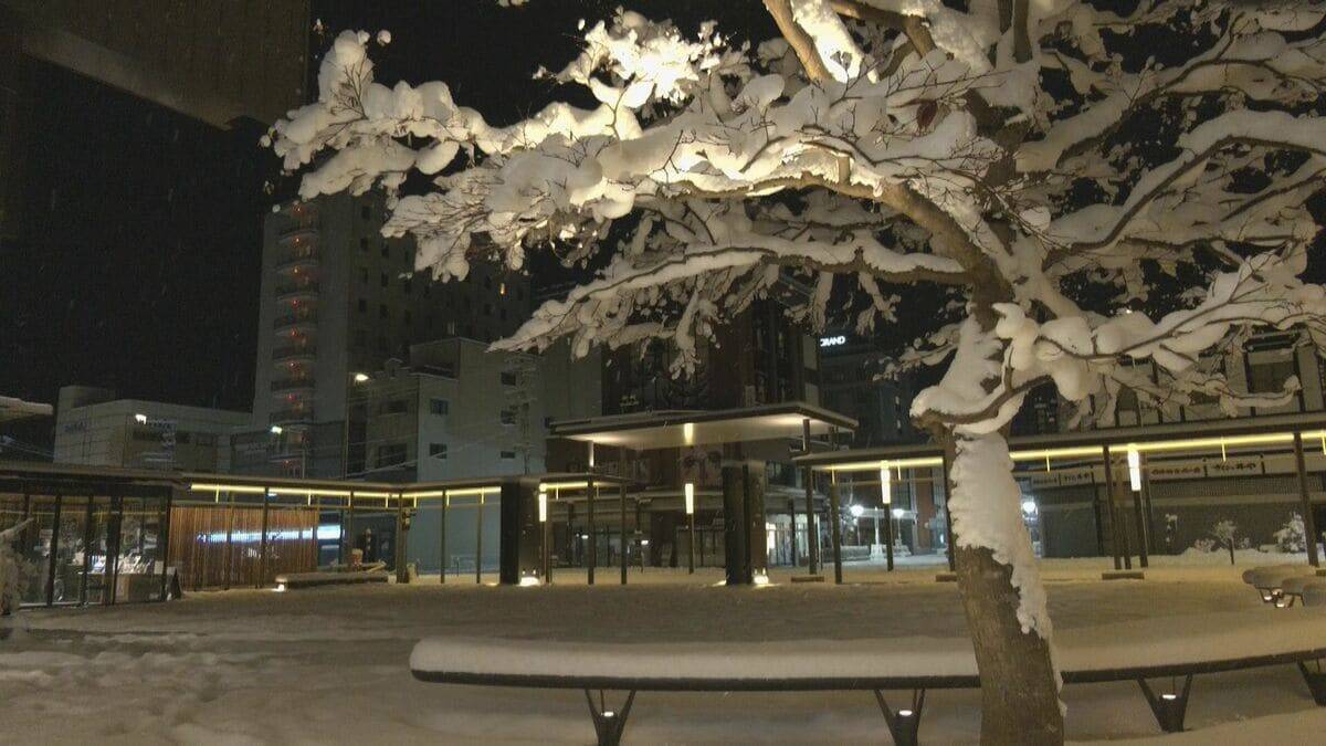 【大雪情報】東海地方各地で大雪　岐阜市で１１センチ　名古屋で１センチの積雪　新幹線も遅れが発生