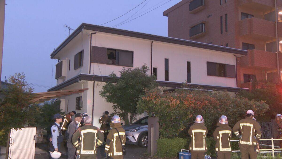 2階建て住宅で火事 1人死亡1人意識不明の重体 名古屋・天白区
