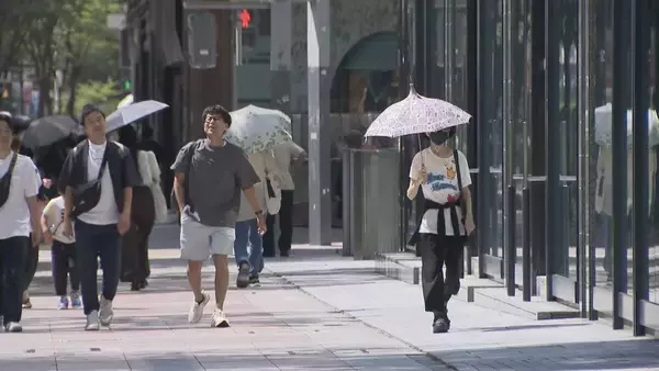 最高気温は名古屋で35℃予想 各地で｢猛暑日｣か 愛知県に熱中症警戒アラート こまめな水分･塩分補給 帽子や日傘を活用するなど対策を