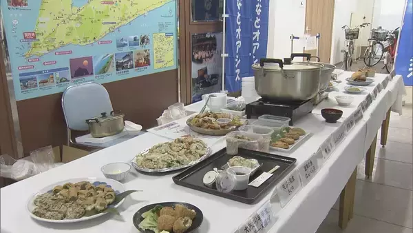 「“海の厄介者”アイゴ つくねや天ぷらなどにして約100人に振る舞われる ｢おいしい｣｢フワフワ…｣有効活用めざし商工会の有志らがレシピ開発 愛知･田原市」の画像