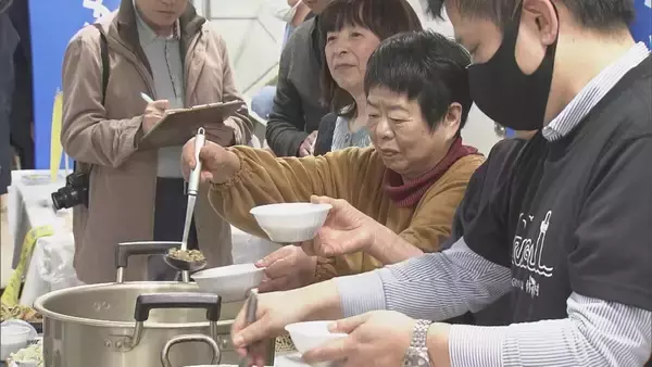 「“海の厄介者”アイゴ つくねや天ぷらなどにして約100人に振る舞われる ｢おいしい｣｢フワフワ…｣有効活用めざし商工会の有志らがレシピ開発 愛知･田原市」の画像