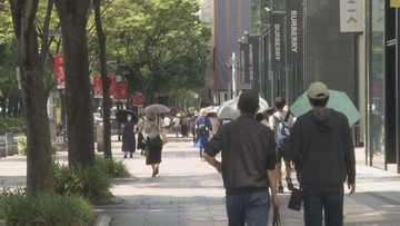 朝から気温が上昇し危険な暑さ　東海３県に熱中症警戒アラート