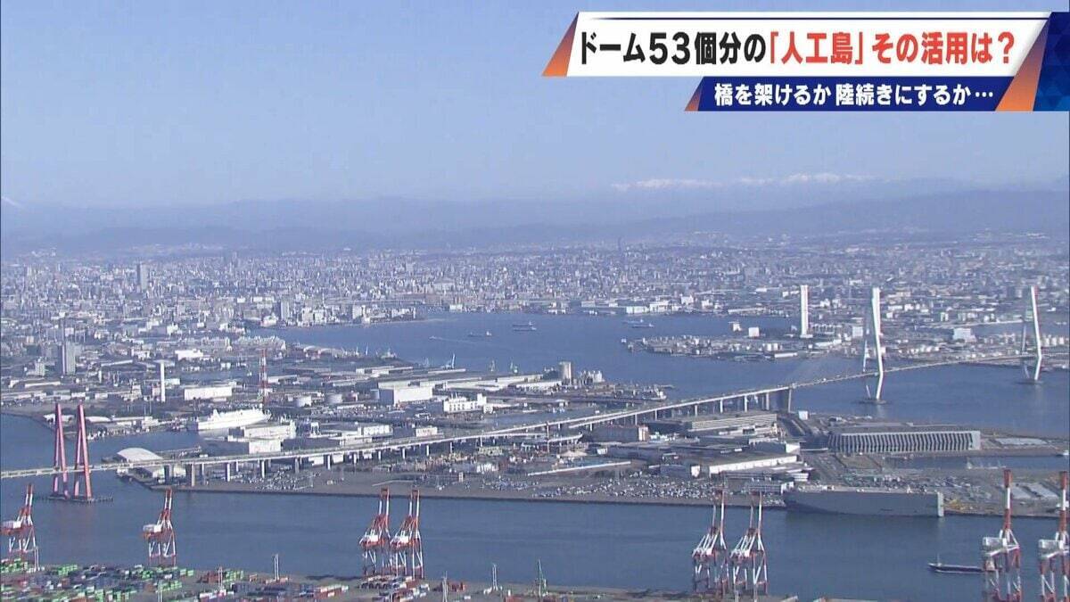 橋のない名古屋港の「人工島」どこから入る？見た目は野球のホームベース…ドーム53個分の土砂捨て場は“宝の島”か