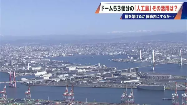 「橋のない名古屋港の「人工島」どこから入る？見た目は野球のホームベース…ドーム53個分の土砂捨て場は“宝の島”か」の画像