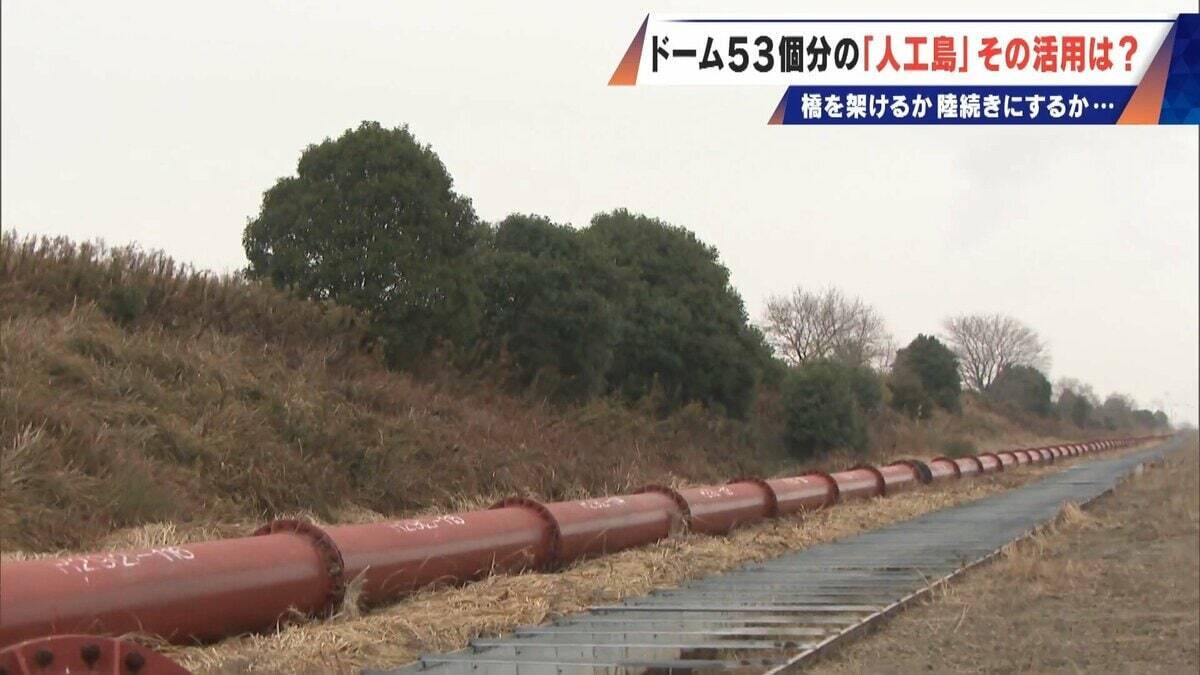 橋のない名古屋港の「人工島」どこから入る？見た目は野球のホームベース…ドーム53個分の土砂捨て場は“宝の島”か