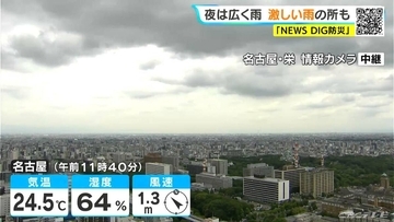“ダブル台風”接近 東海地方にも影響か 土曜日にかけて雨の日続く 7号･8号の進路は？ 愛知･岐阜･三重の天気予報（6/24）台風情報