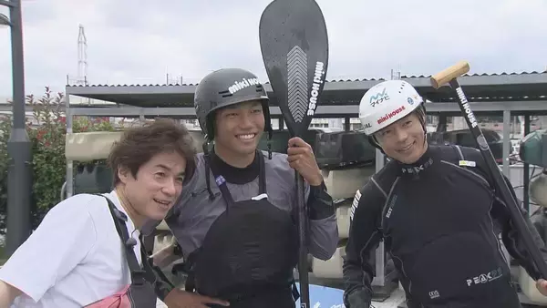 「カヌー･羽根田卓也選手(39)が選考漏れ…愛弟子 ｢卓也さんの思いを僕が｣ 伝授された“水の呼吸”で金メダルへ 田中雄己選手(24)【アジア大会 愛知･名古屋2026】」の画像