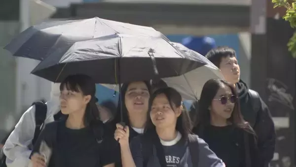 ことし初の「真夏日」に 名古屋で“7月中旬並み”32℃予想 こまめな水分補給を…熱中症に注意 暑さは18日(月)も