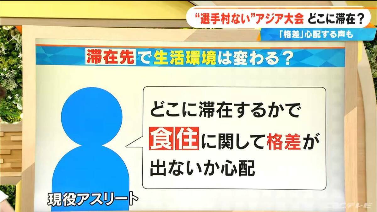 “選手村”のないアジア大会 ｢コンテナハウス｣｢クルーズ船｣｢ホテル｣で選手関係者を受け入れ  期間中 台風や津波が来たらクルーズ船はどうする？