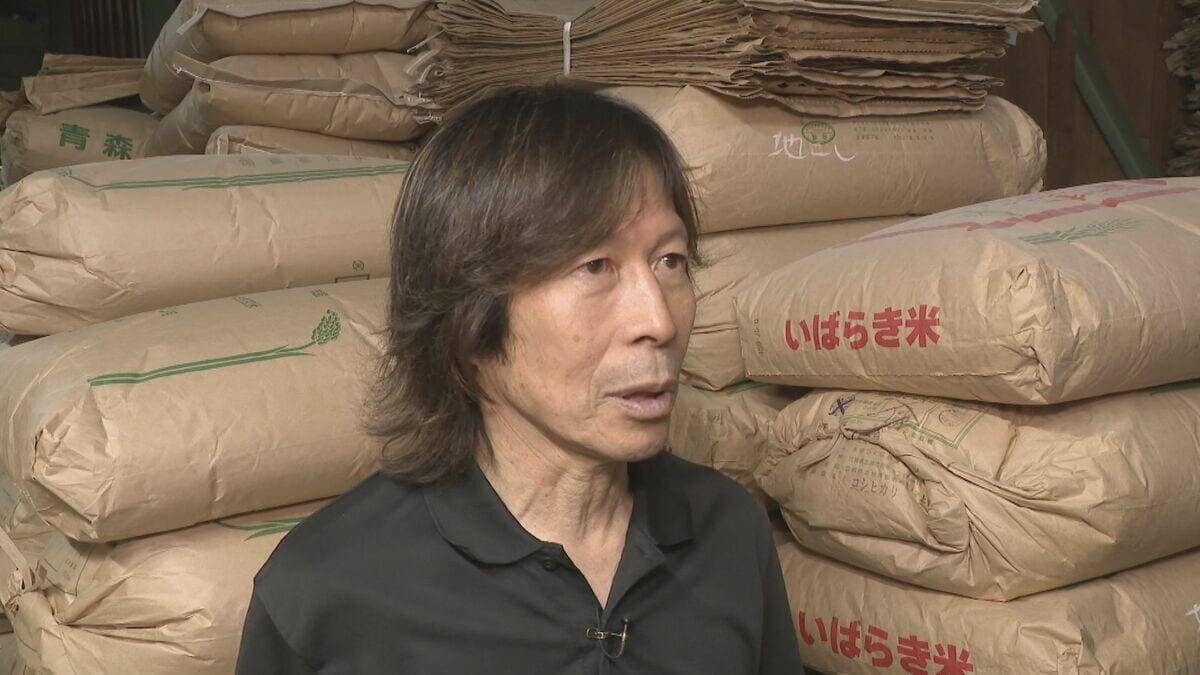倉庫には“大量のコメ” 抱える在庫は例年の約2倍｢新米が出るまでになくしたい｣ 中東情勢の影響で袋は入りづらく