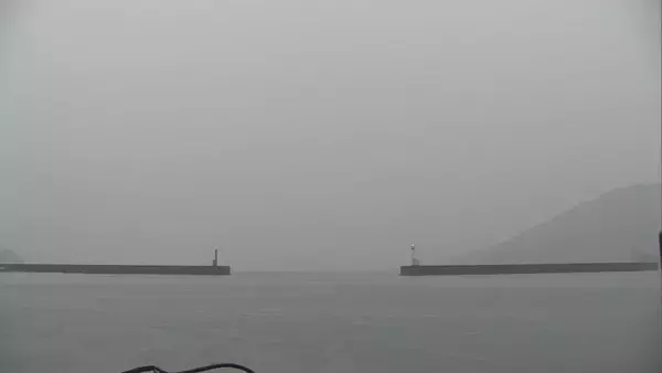 「【台風情報】ダブル台風 台風8号が東海地方に最接近 三重・尾鷲市では降り始めからの雨量が270ミリ超 今後交通にも影響の可能性が 雨シミュレーション」の画像