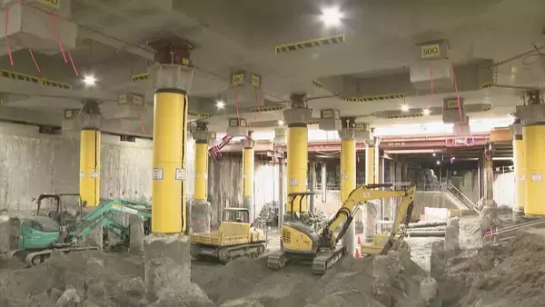 「名駅の真下で進むリニアの難工事 新幹線ホーム支える杭を取り除く!? ミリ単位のズレも許されない ｢名古屋の地層は難しい｣」の画像