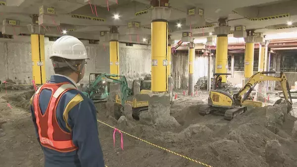 「名駅の真下で進むリニアの難工事 新幹線ホーム支える杭を取り除く!? ミリ単位のズレも許されない ｢名古屋の地層は難しい｣」の画像