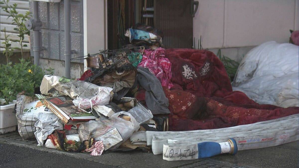 鉄骨3階建ての住宅で火事 住人の68歳男性が死亡 岐阜市の住宅街