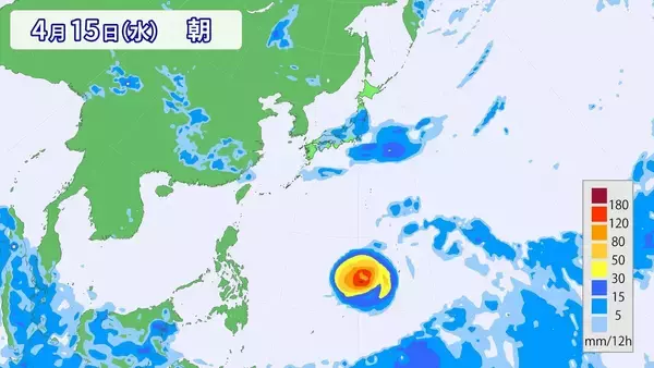 「台風4号発生 ｢非常に強い｣勢力まで発達？日本に接近･上陸すれば“異例” 来週には北上か 最新の進路･雨シミュレーション【台風情報2026】」の画像