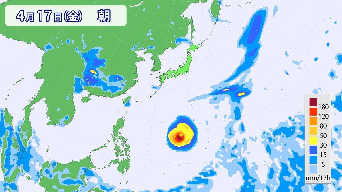 台風4号発生 ｢非常に強い｣勢力まで発達？日本に接近･上陸すれば“異例” 来週には北上か 最新の進路･雨シミュレーション【台風情報2026】