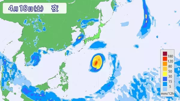 「台風4号発生 ｢非常に強い｣勢力まで発達？日本に接近･上陸すれば“異例” 来週には北上か 最新の進路･雨シミュレーション【台風情報2026】」の画像