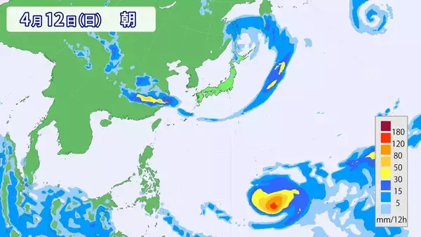 「台風4号発生 ｢非常に強い｣勢力まで発達？日本に接近･上陸すれば“異例” 来週には北上か 最新の進路･雨シミュレーション【台風情報2026】」の画像