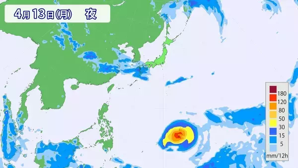 「台風4号発生 ｢非常に強い｣勢力まで発達？日本に接近･上陸すれば“異例” 来週には北上か 最新の進路･雨シミュレーション【台風情報2026】」の画像