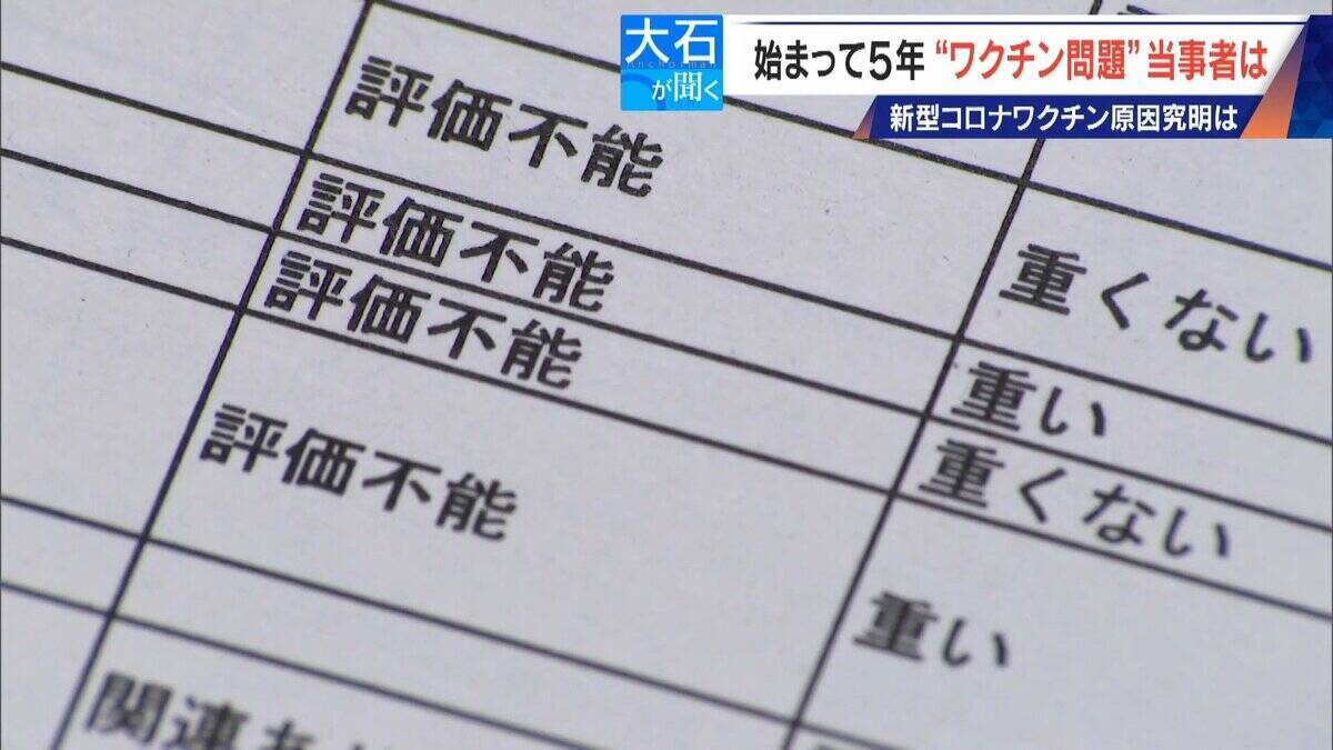 ｢なぜ自分が…｣ 苦悩の5年 ワクチン接種後に2か月間意識不明 車椅子生活の男性 “新型コロナワクチンの副反応問題” 当事者の今