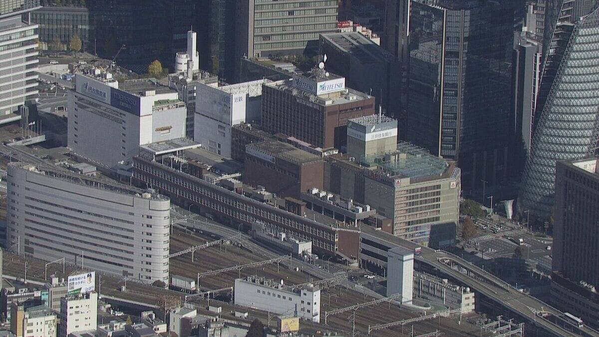 乗るのに迷う“迷駅”と呼ばれることも… 再開発計画では線路の数を2本から4本に増やす予定だった名鉄名古屋駅  一転｢未定｣に 愛知･大村秀章知事｢極めて残念｣