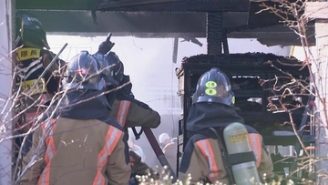 愛知・春日井市で元日に火事　倉庫と住宅が全焼　住人の80代男性は逃げてけがなし