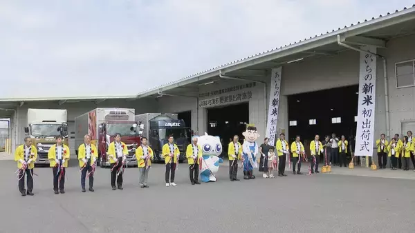 “県内で最も早い”早場米 愛知･弥富市であいち米の出荷始まる「価格もリーズナブルになる予想、お茶碗一杯余分に食べて」