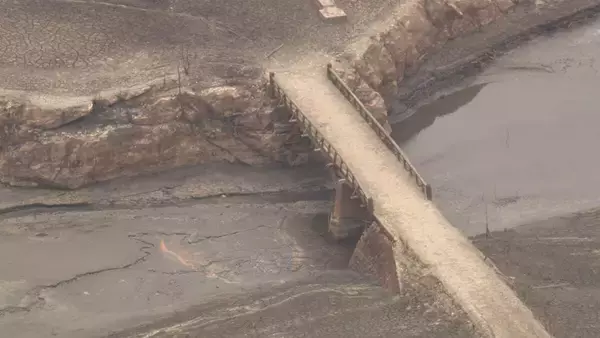 「宇連ダム貯水率0.7%に… 0%に備えて“わずかに残った水”を引き上げる準備も 愛知･豊川用水」の画像