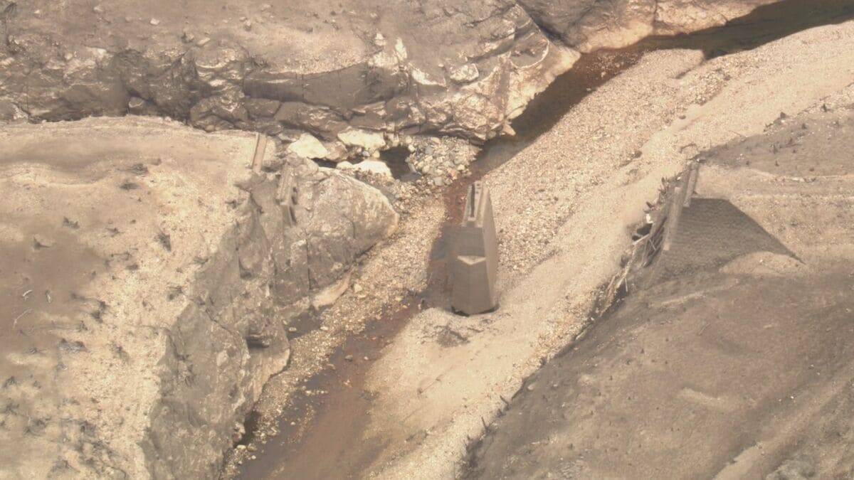 宇連ダム貯水率0.7%に… 0%に備えて“わずかに残った水”を引き上げる準備も 愛知･豊川用水