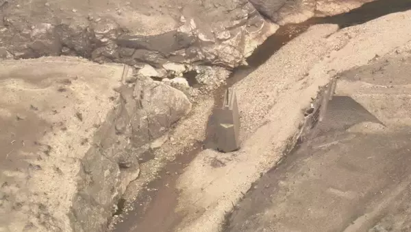 「宇連ダム貯水率0.7%に… 0%に備えて“わずかに残った水”を引き上げる準備も 愛知･豊川用水」の画像