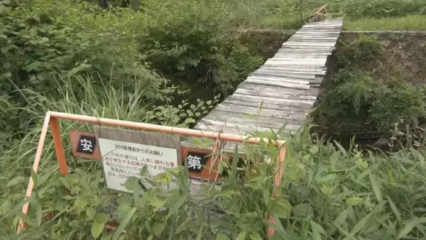 「一体誰が何のために？老朽化すすむ“勝手橋” 管理者不明で撤去も修理もできず 事故が起きた時の責任は… 岐阜県内に700か所以上」の画像