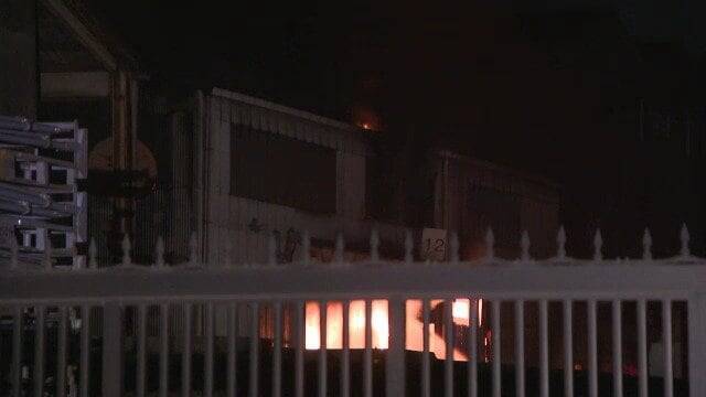 名古屋･港区で工場火災 発生から10時間以上 消火活動が続く… リサイクル工場で｢火事が発生した｣と通報