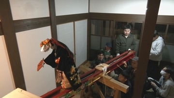 春の高山祭を前に屋台のからくりや獅子舞の練習始まる　14日と15日に奉納披露