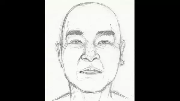 身元不明の遺体 警察が“似顔絵”と当時の服装を公開 ｢川に人のようなものが浮いている｣ 中年以上とみられる男性で身長175センチほどの中肉 岐阜