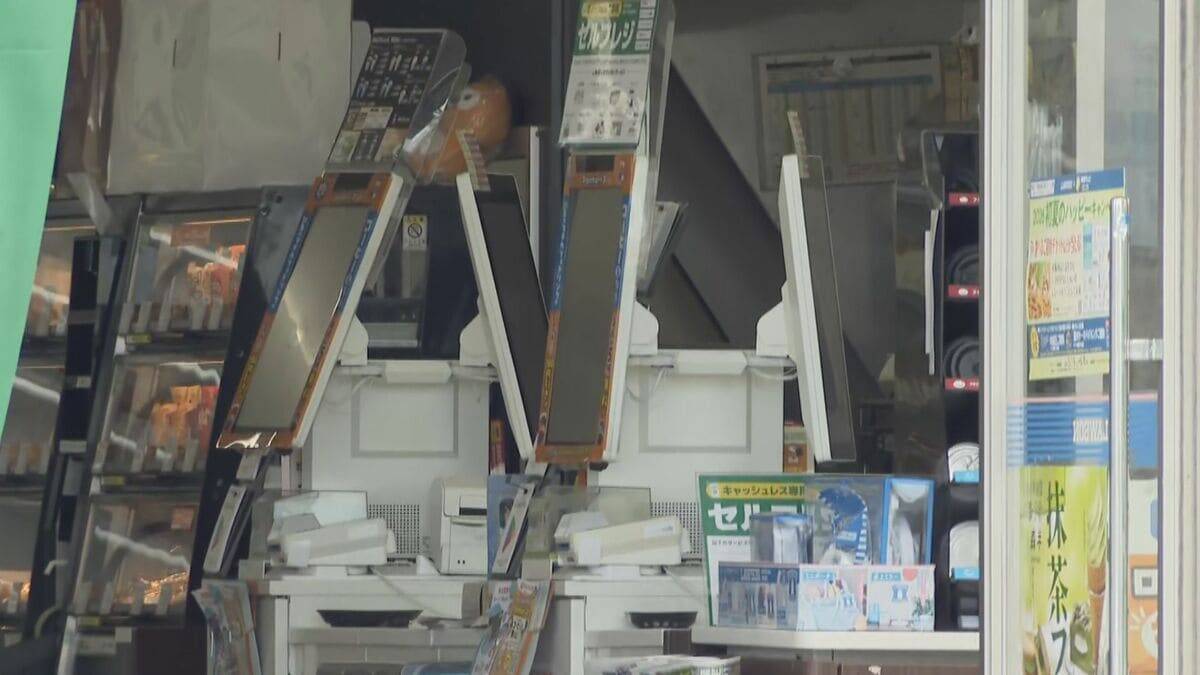 菓子パン1個とたばこ1箱を奪って男が逃走 店員に“刃物”突きつけ…カウンターの内側に 50代～60代 身長170㎝くらい 岐阜･安八町でコンビニ強盗