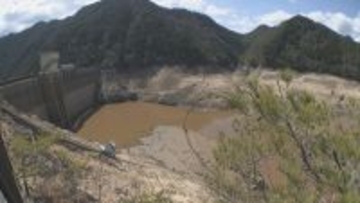 貯水率まもなくゼロに 愛知・豊川用水の“水がめ”宇連ダム 底に残った水をポンプでくみ上げる｢緊急取水｣始まる