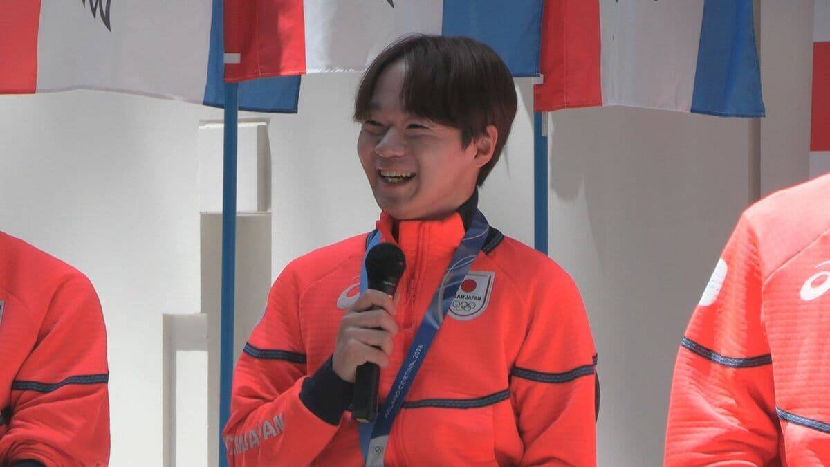「大学の授業に出て頑張って卒業できたら…」フィギュア・鍵山優真ら冬季五輪メダリストが中京大学に凱旋　在学生からの質問に頭を悩ませる一幕も
