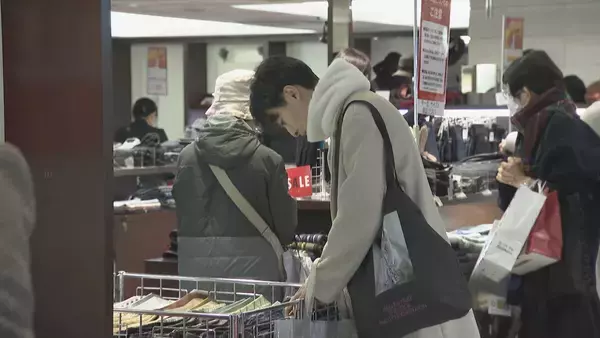 「最大8割引きの商品も 名鉄百貨店の“閉店セール”に大行列 ナナちゃんデザインの限定品も発売 2月末の閉店後も一部で営業継続を検討」の画像