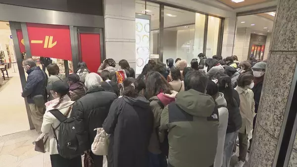 「最大8割引きの商品も 名鉄百貨店の“閉店セール”に大行列 ナナちゃんデザインの限定品も発売 2月末の閉店後も一部で営業継続を検討」の画像