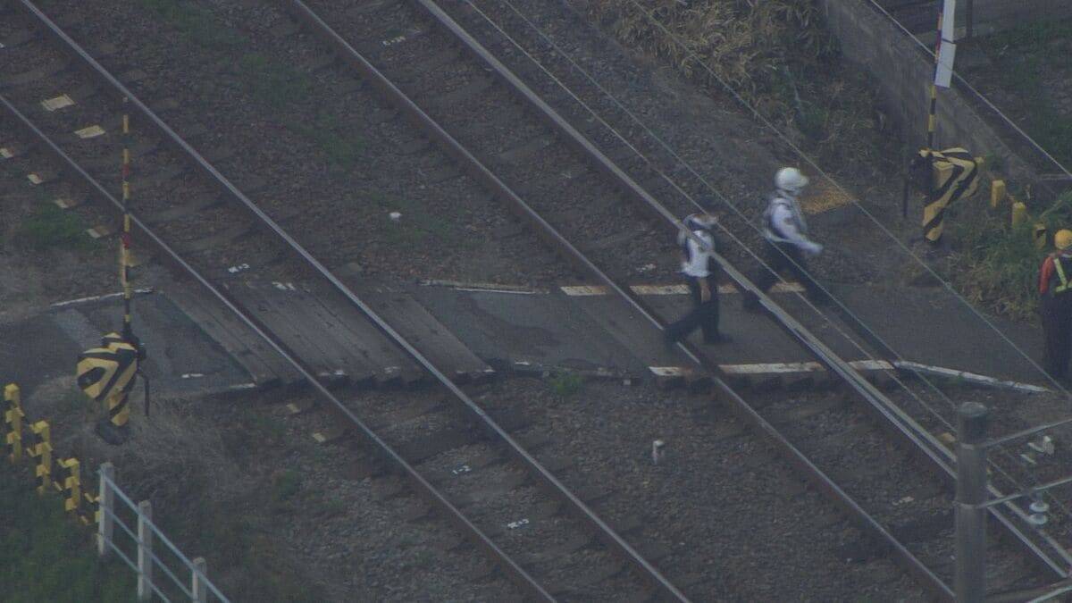 1歳男の子がはねられた踏切…以前にも“電車好き”の子どもが目撃されていた 男児は意識不明 岐阜･岐南町の名鉄名古屋本線